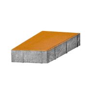 Брусчатка Коген Сити микс 240х160х80 Стандарт Оранжевый
