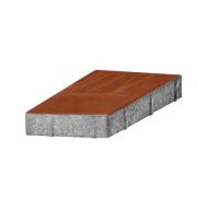 Брусчатка Коген Сити микс 240х160х60 Стандарт Красный