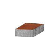 Брусчатка Коген Сити микс 160х80х80 Стандарт Красный