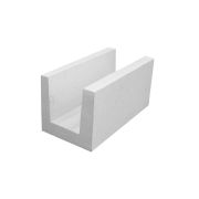 Газобетонный U-образный блок Bikton D500 625х400х250