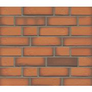 Клинкерная фасадная плитка Feldhaus Klinker R718 Accudo terracotta vivo рельефная NF14, 240*14*71 мм