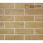 Клинкерная фасадная плитка под кирпич Westerwalder Klinker WK55 Gnes goldgelb 240*8*71