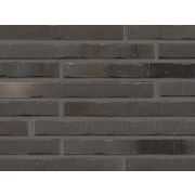 Клинкерная плитка под кирпич ригель формата Stroeher RIEGEL 50 453 silber-schwarz