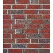 Облицовочная плитка под кирпич ручной формовки Roben Greetsiel friesisch-bunt genarbt/besandet DF, 240*14*52 мм