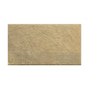 Ступень простая структурная с насечками Eremite Beige 300*600*8,5 мм