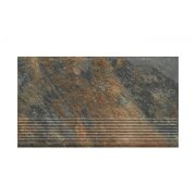 Ступень простая структурная с насечками Ardis Rust 300*600*8,5 мм