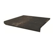 Фронтальная клинкерная ступень с капиносом Paradyz Scandiano Brown, 330*300*11 мм