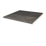 Фронтальная клинкерная ступень простая Paradyz Scandiano Brown, 300*300*11 мм