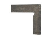 Цоколь структурный правый/левый Paradyz Scandiano Brown, 300*81*11 мм