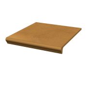Фронтальная клинкерная ступень с капиносом Paradyz Aquarius Brown, 330*299*11 мм