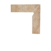 Цоколь структурный правый/левый Paradyz Ilario Beige, 300*81*11 мм
