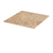 Угловая клинкерная ступень простая Paradyz Ilario Beige, 300*300*11 мм