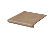 Фронтальная клинкерная ступень с капиносом Paradyz Mattone Sabbia Brown , 330*300*11 мм