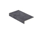 Клинкерная ступень прямой угол Stroeher Roccia 845 nero 294x175x52x10 мм