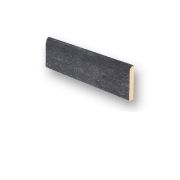 Клинкерный плинтус Stroeher Roccia 845 nero 294х73х8 мм