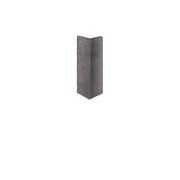 Клинкерный угловой подступенок Stroeher Roccia 845 nero 157x60x60x11 мм