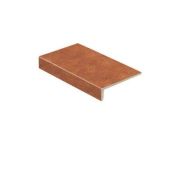 Клинкерная ступень прямой угол Stroeher Roccia 841 rosso 294x175x52x10 мм
