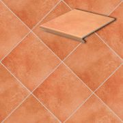 Клинкерная напольная плитка Stroeher Cadra 523-cotto, 294*294*8 мм