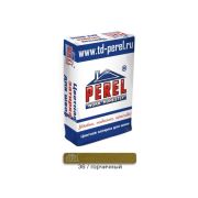 Цветная затирочная смесь PEREL RL 0436 горчичный, 25 кг