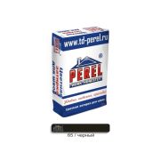 Цветная затирочная смесь PEREL RL 0465 черный, 25 кг